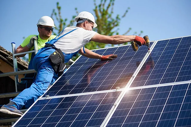 Instalación de panel solar